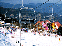 井川滑雪场腕山开山活动