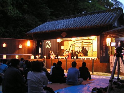 今山农村舞台公演