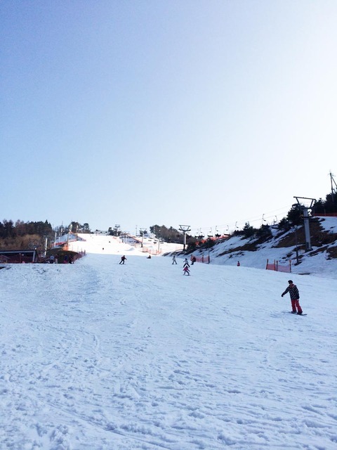 井川滑雪场腕山开山