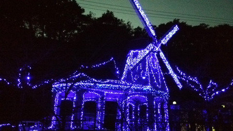 赤松神社奉纳吹筒烟花