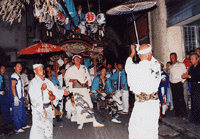 橘的争先抬花车节（海正八幡神社例大祭）